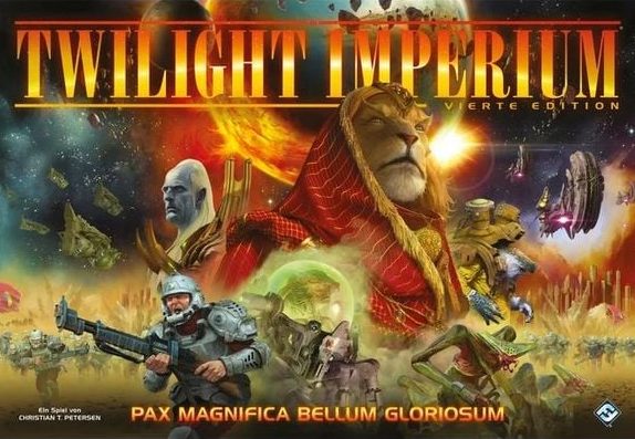 Cover von Twilight Imperium 4, Alienrassen, Fraktionen aus dem Spiel