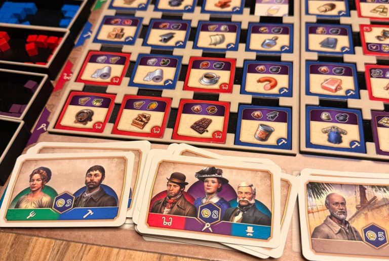 Zeitleiste Anachrony Zeitleiste bei Anachrony - Geliehene Güter können teuer werden. Fotoquelle: BGG