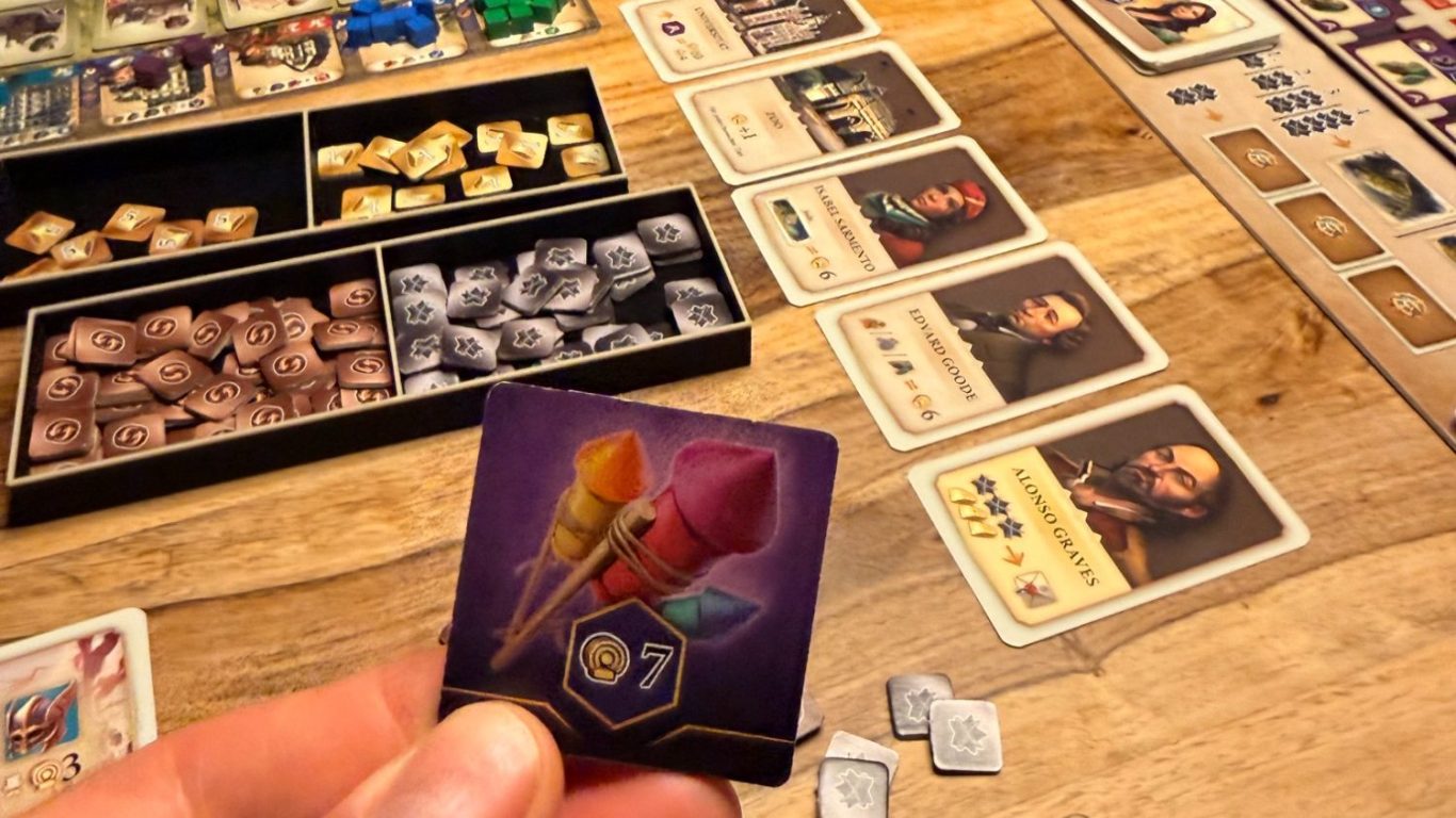 Anachrony Setup Anachrony Setup ist gewaltig. Fotoquelle: BGG